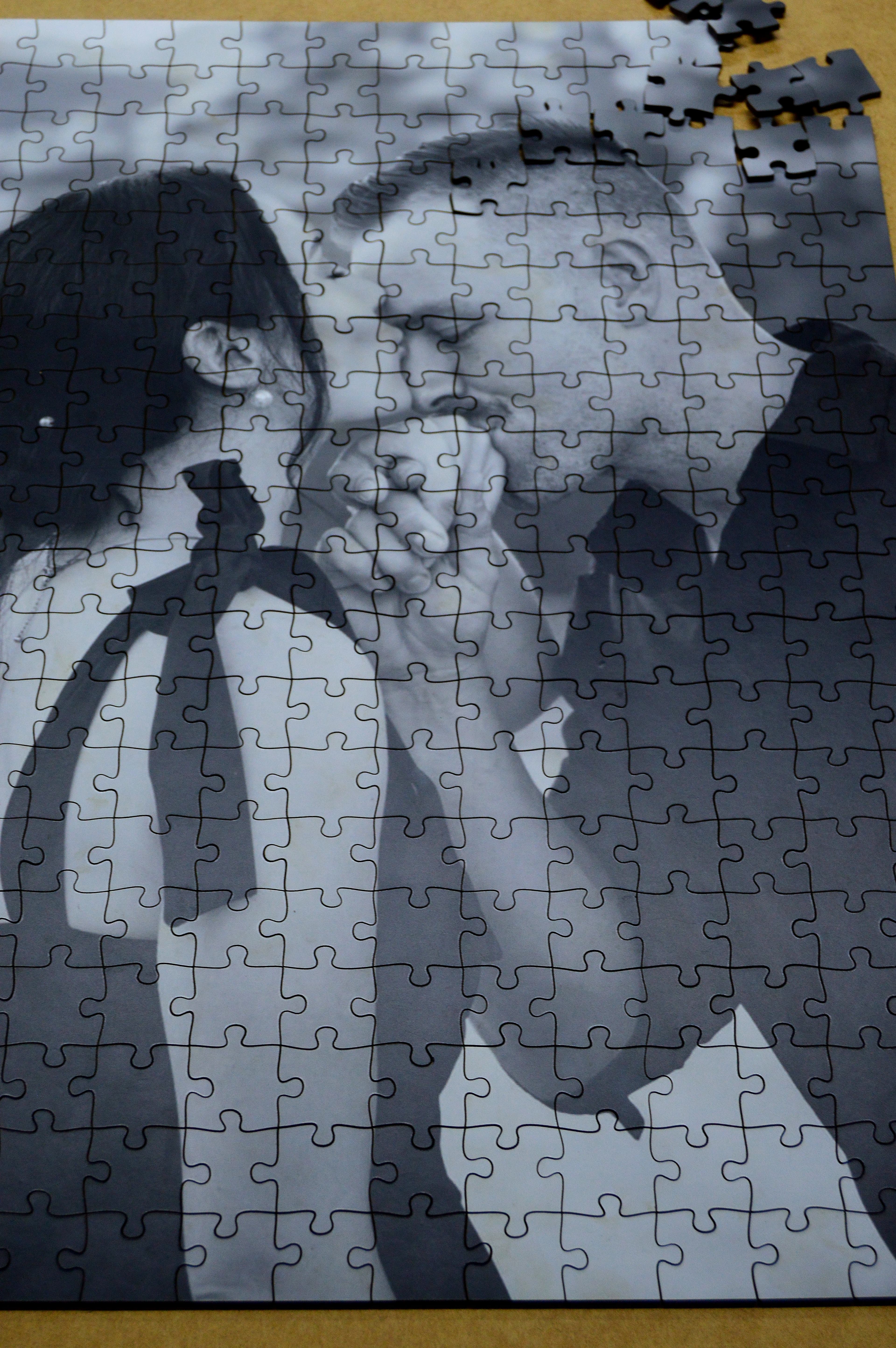 Custom Laser Cut Picture Puzzle